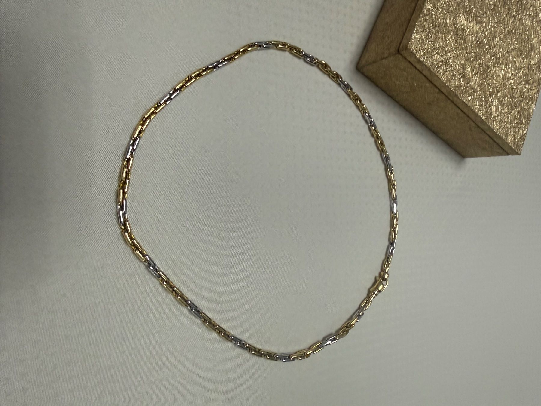 Catenine: Collier 18k Neuf! 14.1 grammes – Nuovo e nell'imballaggio originale da St-leonard venduto da Lilliii