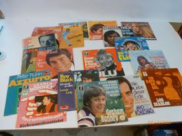 18 Singel Schallplatten 70er/80er Jahre Deutsch & Internat