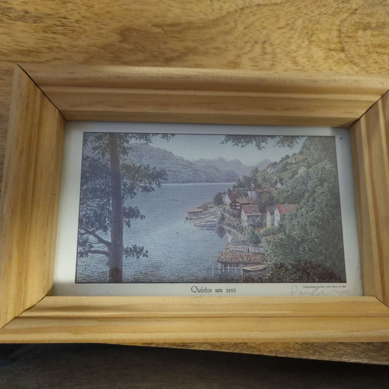 Grafica & Litografie: 4xLithographie Paul Wyss Quinten – Usato da Zürich venduto da Melossoap 3