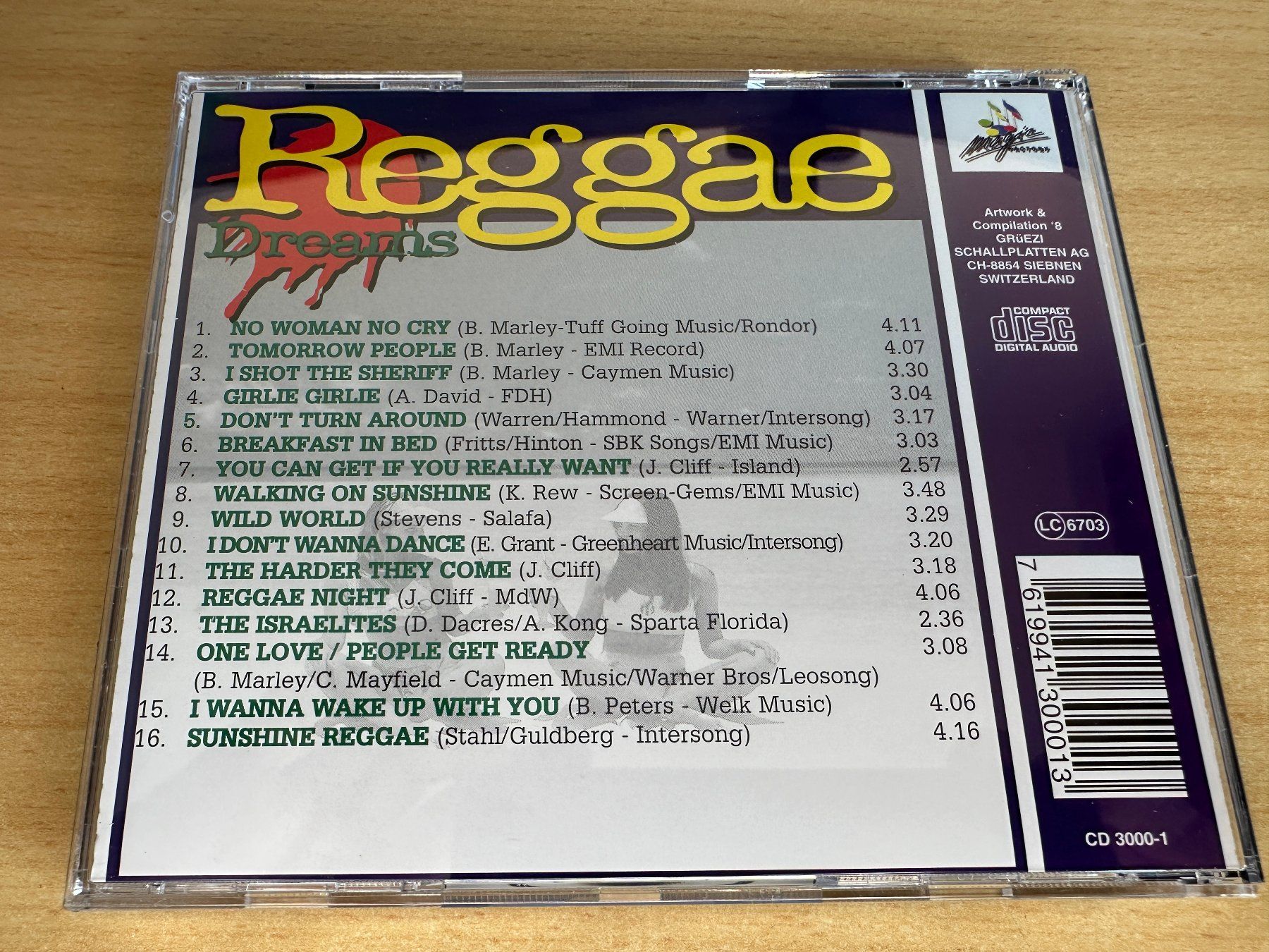 CD: Bob Marley - Reggae Dreams - 3 CD – Usato da Rikon im Tösstal venduto da Alpenmutz 3