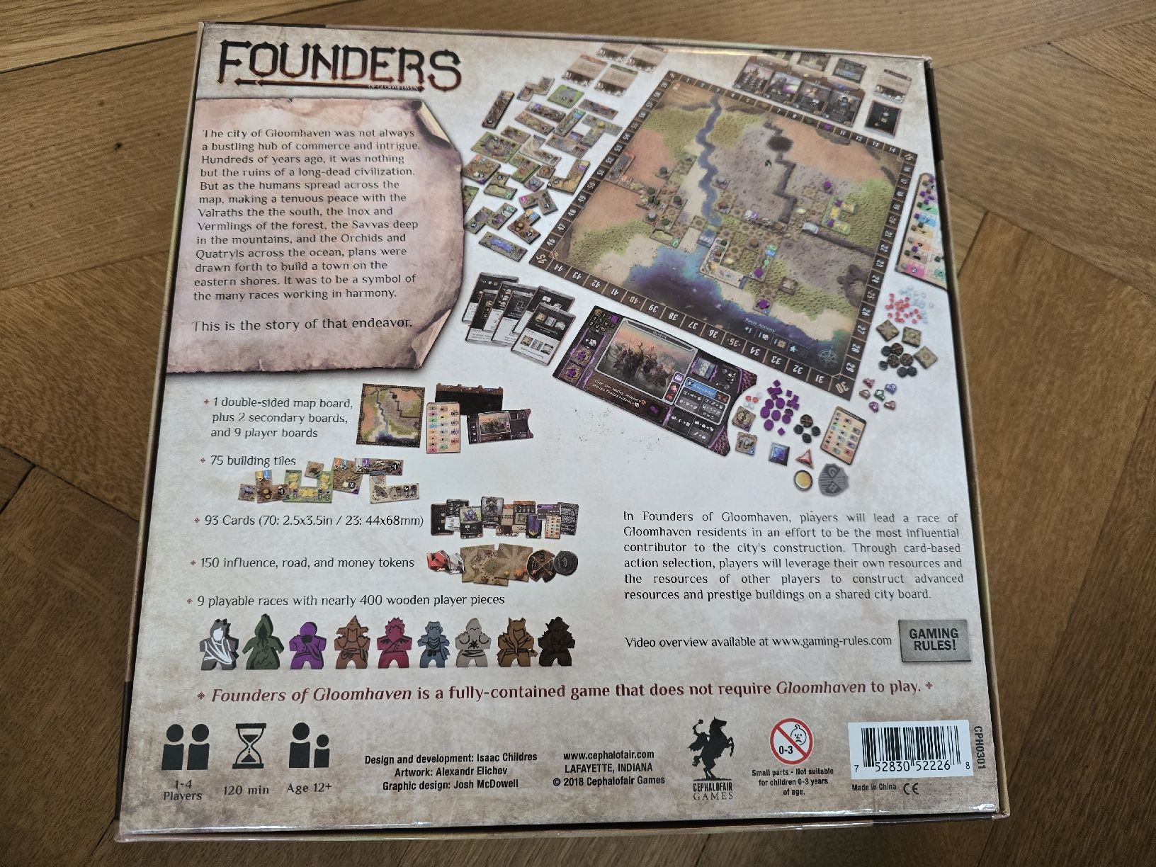 Giochi: Founders of Gloomhaven – Usato da Bern venduto da Callosomia 1