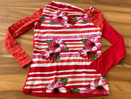 DESIGUAL neues kunterbuntes Sweatshirt/Top Grösse XL