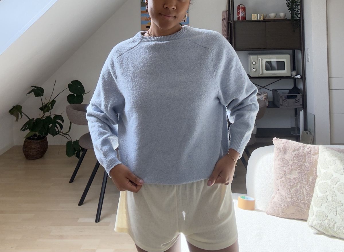 Pulls & Sweat-shirts: Damen Pullover hellblau  – D'occasion à Winterthur par Flomiverse 1