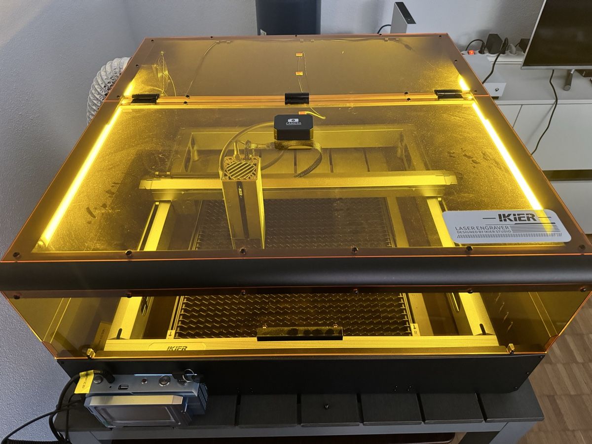 Atomstack Tutte le macchine: Macchina per incisione laser IKIER K1 – 70W (Atomstack) – Nuovo (secondo la descrizione) da Monte Carasso venduto da Flydave