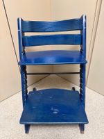 Stokke Tripp Trapp Kinderstuhl blau gebraucht Zustand