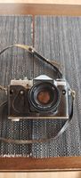 Zenit EM + Helios-44M 2/58 SLR Vintage Analog Kamera + Leder