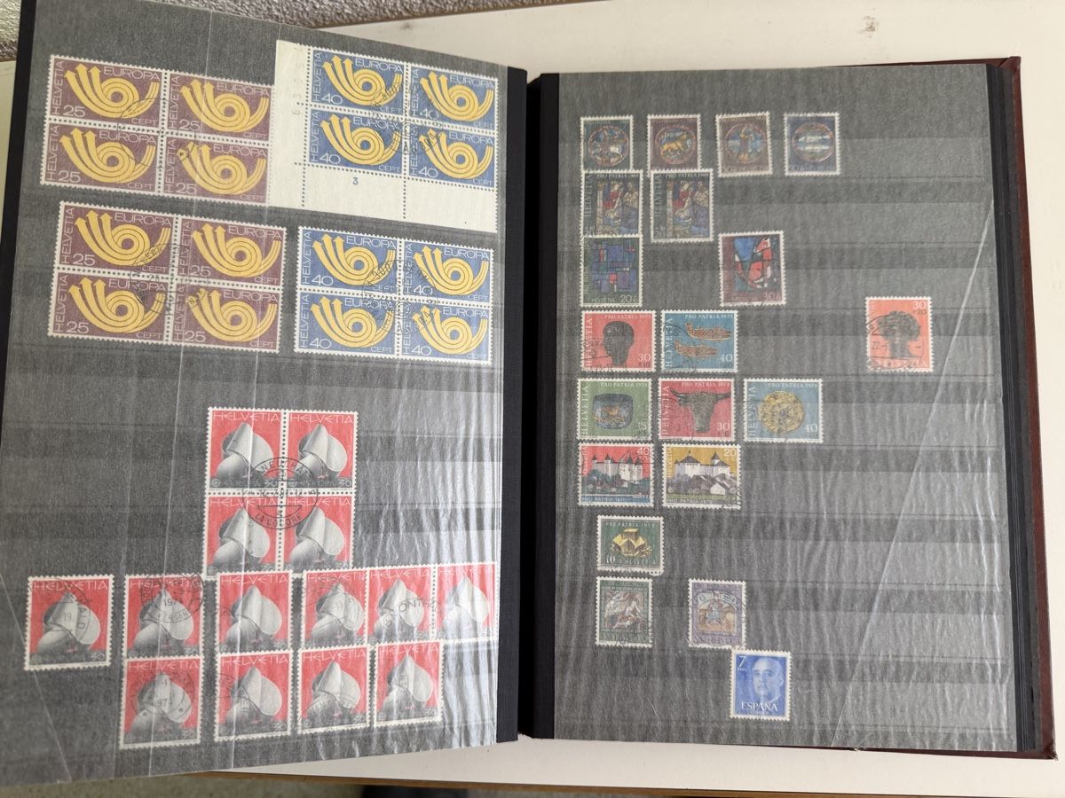 Alle Briefmarken: Album Schweiz ab Alt  – Gebraucht aus Murgenthal von Tina_4055 4