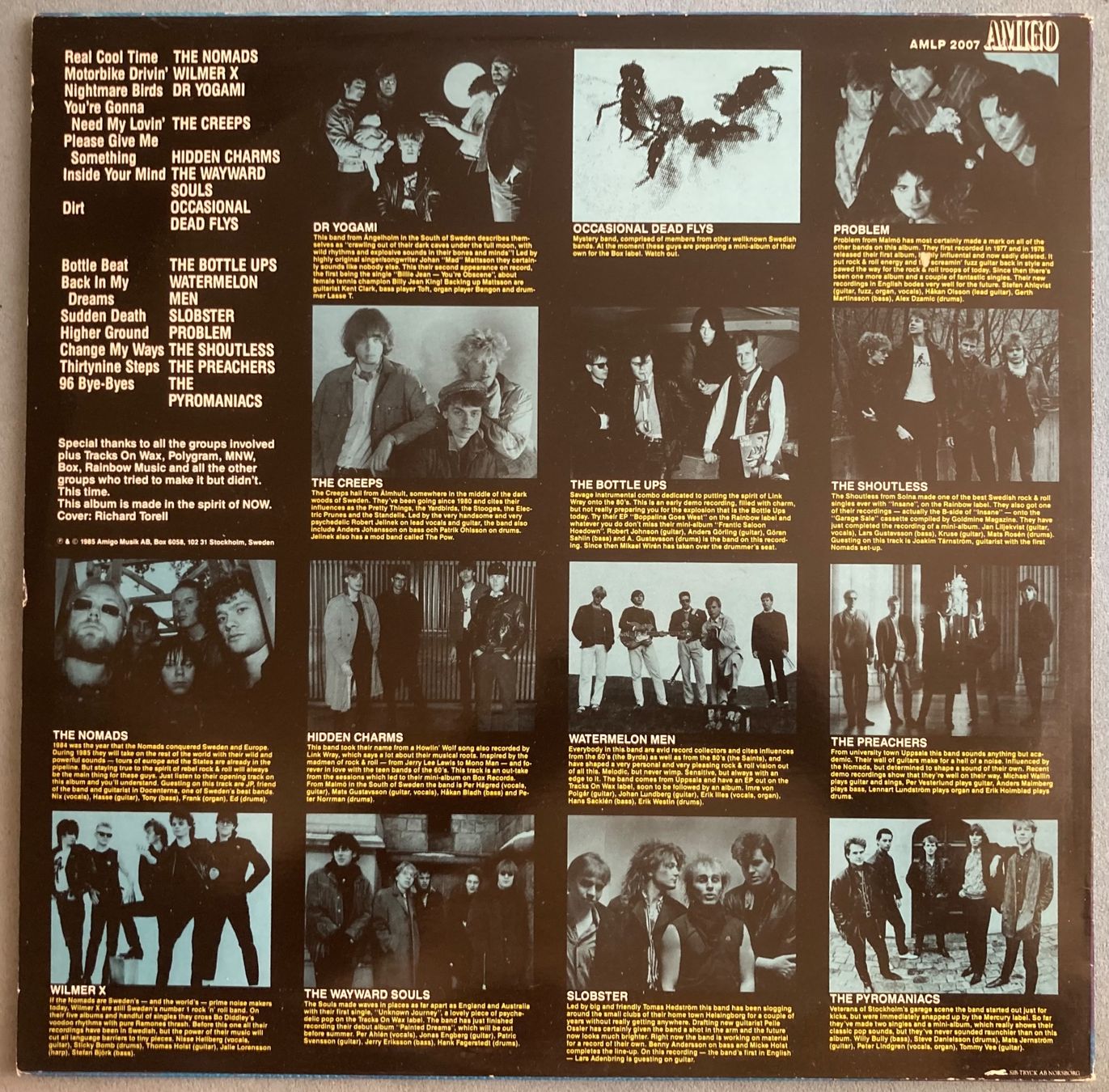 Dischi in vinile: DIVERS ARTISTES - A REAL COOL TIME DISTORTED SOUNDS FROM THE – Usato da Poliez-Pittet venduto da Newtown-Records 1