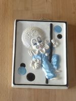 Clownbild aus Gips (12,5x9,7 cm)