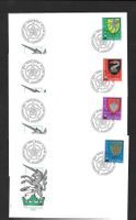 4 FDC Pro Juventute 1979 Serie Einzelmarken ET 28.11.1979