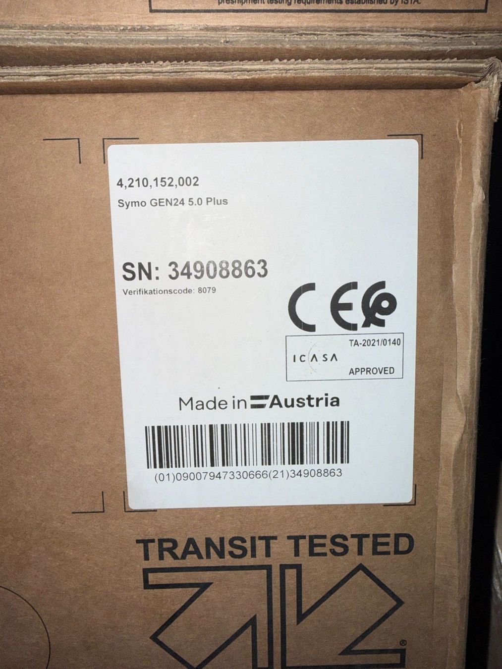 Fronius Inverter: Wechselrichter Fronius GEN 5.0Plus – Nuovo e nell'imballaggio originale da Beringen venduto da and_tgw6