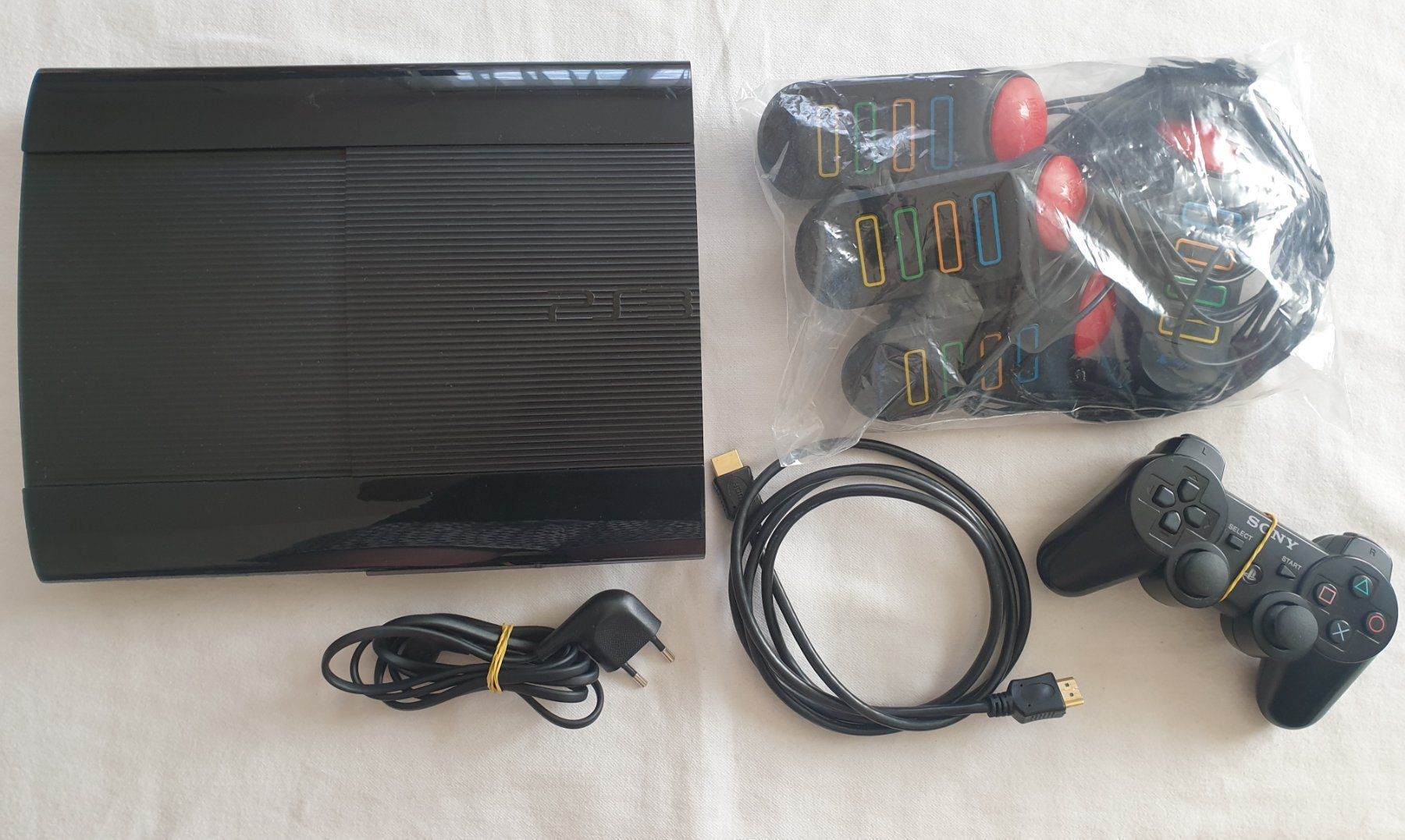 Sony Konsolen: Ps3 Ultra Slim inkl. 40 Games, Buzz, 1 Kontroller – Gebraucht aus Rebstein von Ajs_Toy_Palast_1