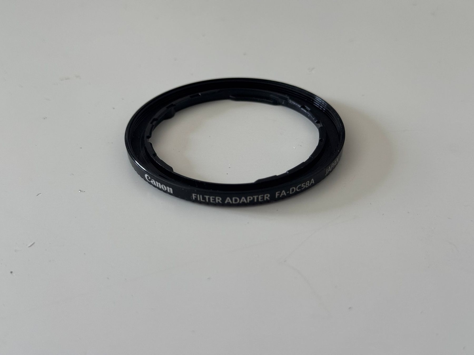 Canon Unità & Adattatore: CANON PowerShot G1 X Filter Adapter FA-DC58A Kamera – Usato da Rheinfelden venduto da Eldritchwitch
