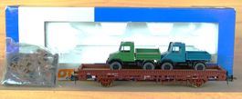 DB Kbs mit 2 Unimog, Roco Art. 47696, DC.