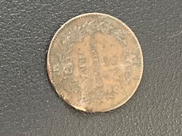 Regno d’Italia, 1 centesimo 1867