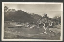 Carte P de 1929 ( Schlob Tarasp ,, 1505 m ,, )