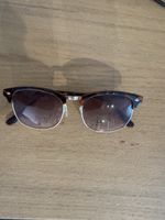 Hollister Sonnenbrille Clubmaster-Stil Havanna