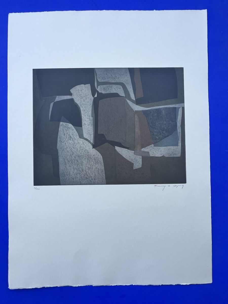 Grafica & Litografie: Franz Carl Opitz Farbradierung handsigniert nummieriert – Usato da Adliswil venduto da bilderboerse-zuerich 1