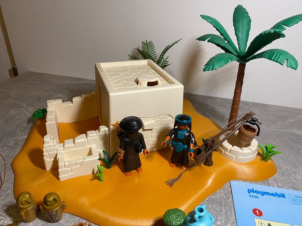 PLAYMOBIL 9167 HISTOIRE guerrier égyptien avec chameau neuf / boîte