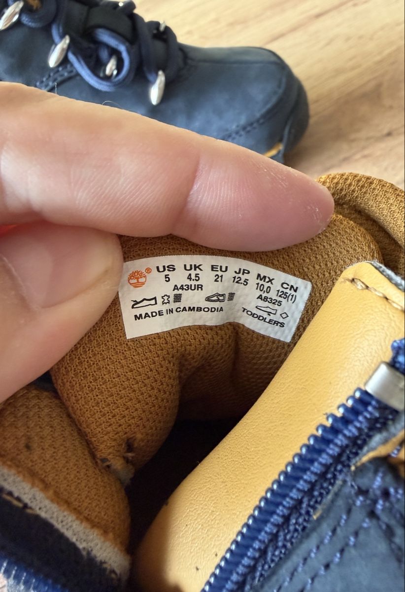 Timberland Scarpe per ragazzi: Timberland Kinderstiefel Grösse 21  – Nuovo (secondo la descrizione) da Schlieren venduto da NM_Nici 4