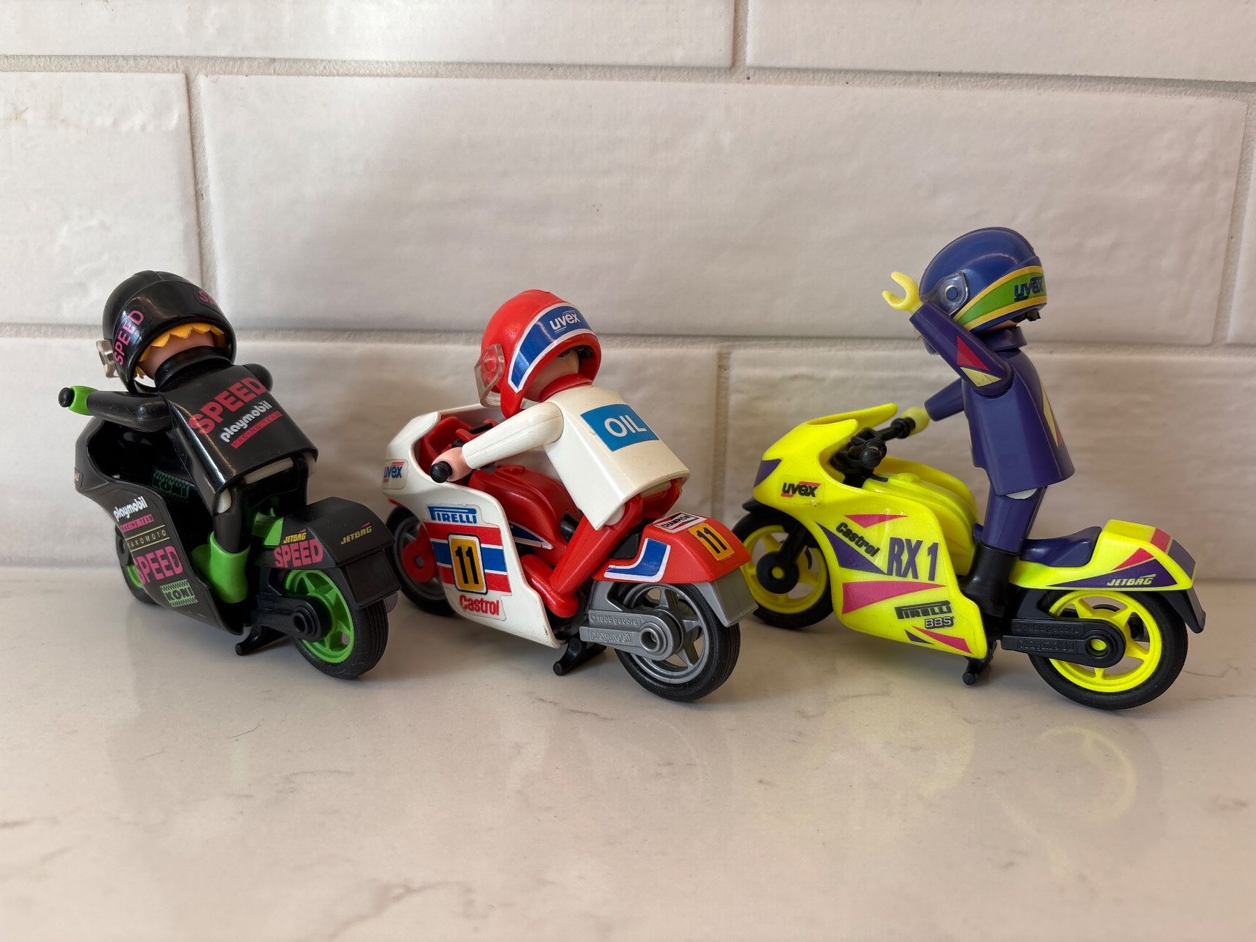 Playmobil Spielzeuge: Playmobil 3 Moto de course – Gebraucht aus Gollion von Hampton 1