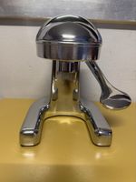 Zitruspresse Chrom Vintage manuell Hebelpresse