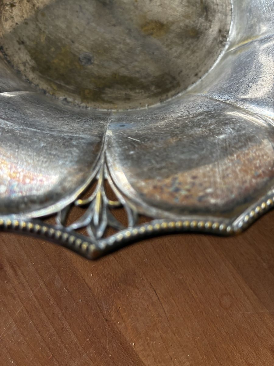Schalen: Schale Jugendstil versilbert – Gebraucht aus Lengnau BE von Warmbrodt 2