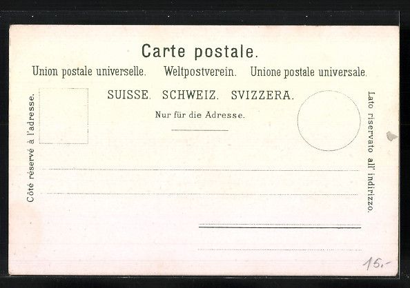 Cartoline postali: Litho Aescher-Wildkirchli, Appenzellerin – Usato da Berlin venduto da bartko-reher 1