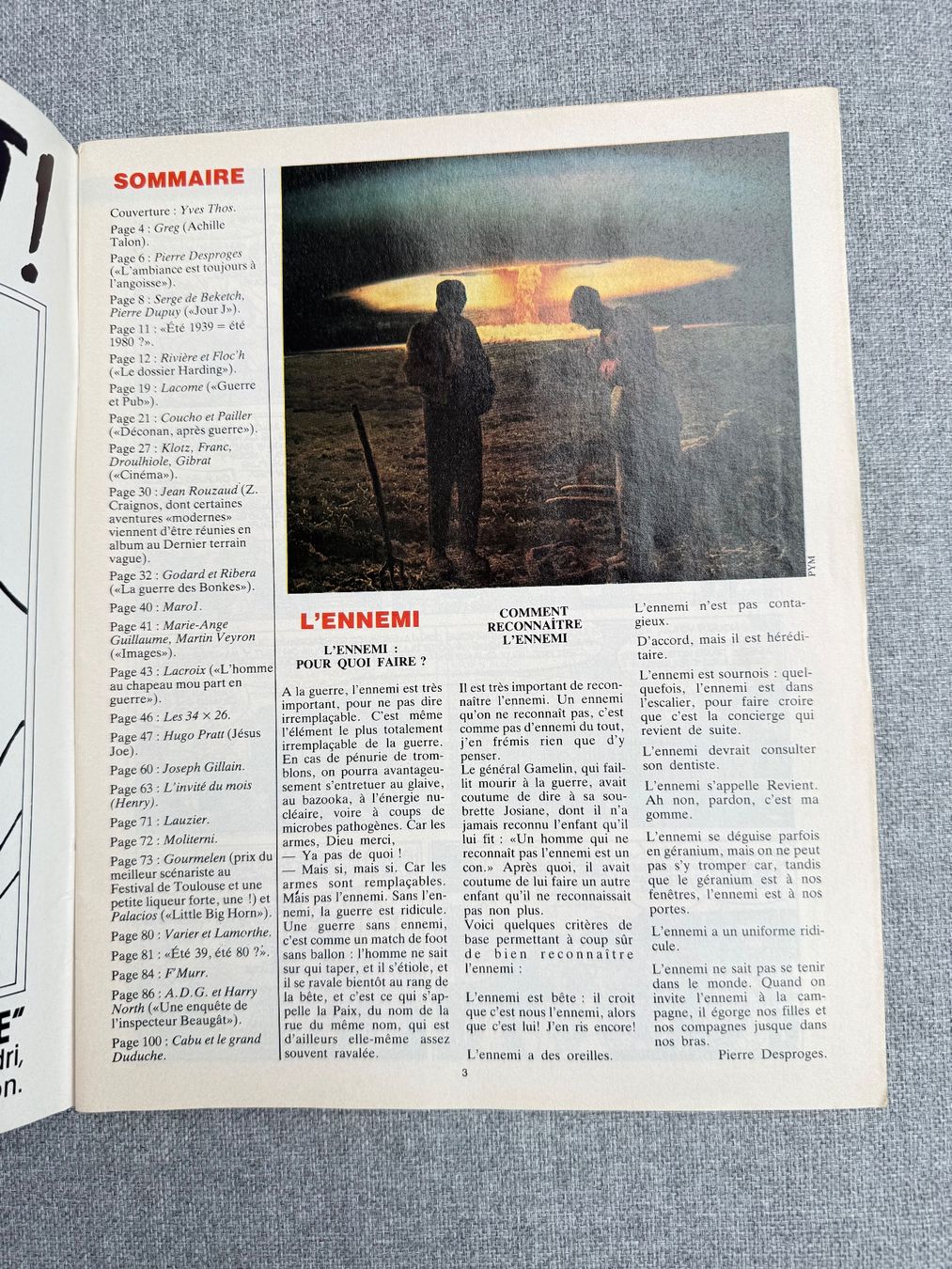 Riviste & Magazine: Journal Pilote No. 75 - Août 1980 – Usato da Denges venduto da peumens 2