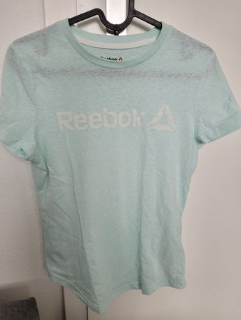 Reebok T-Shirt Damen, Gr. S, mintgrün