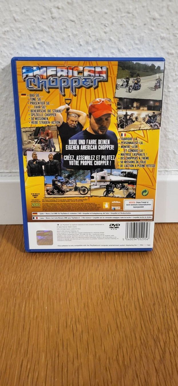 Sony Spiele: PS2 - American Chopper – Gebraucht aus Münsingen von Heroism2010 1