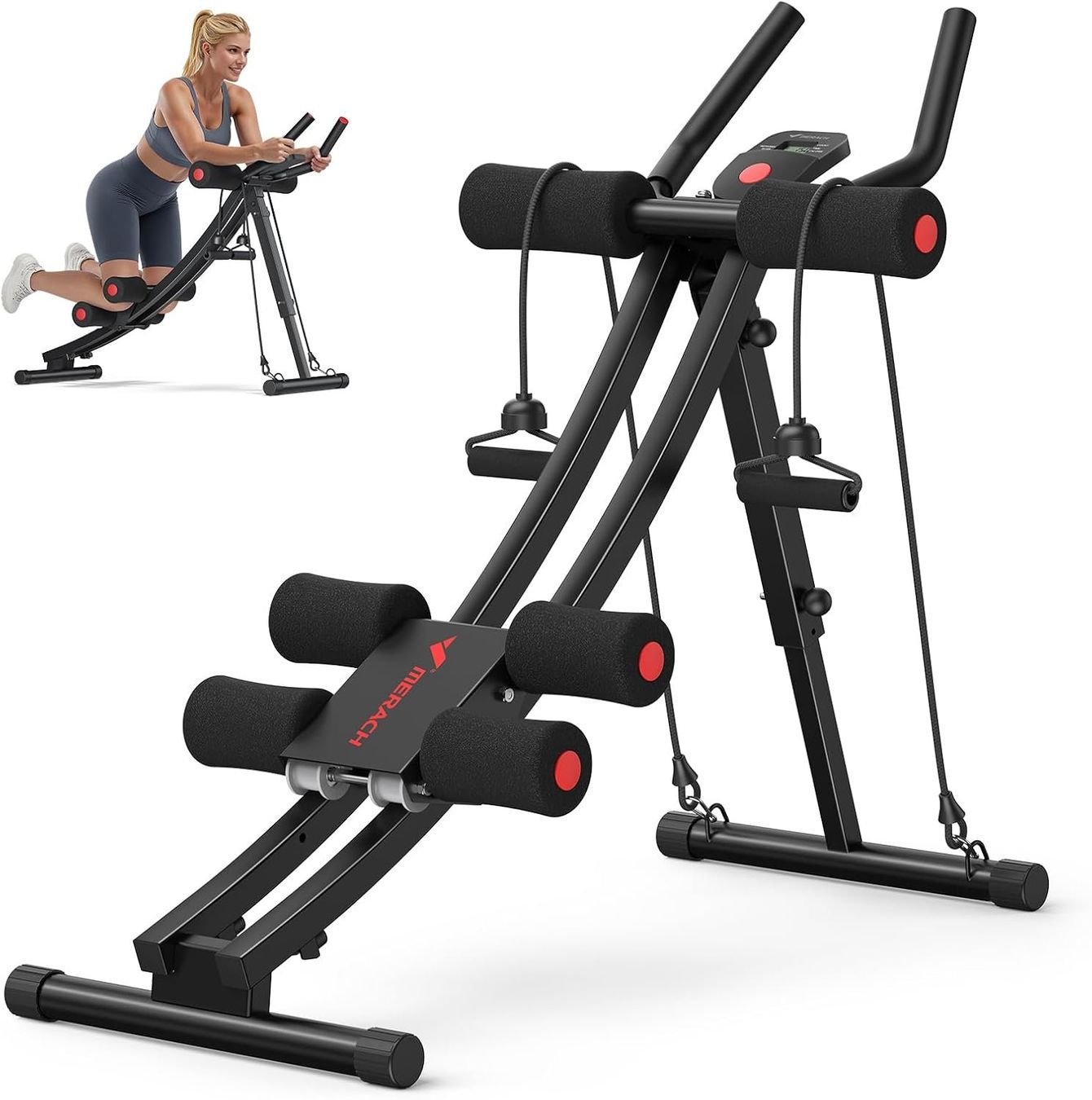 Hometrainer: Bauchtrainer Ab Roller Dual Track verstellbar – Nuovo e nell'imballaggio originale da St. Gallen venduto da VerkaufsMaus50