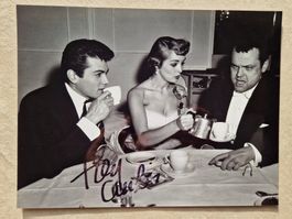 Tony Curtis † - Originalautogramm auf Foto