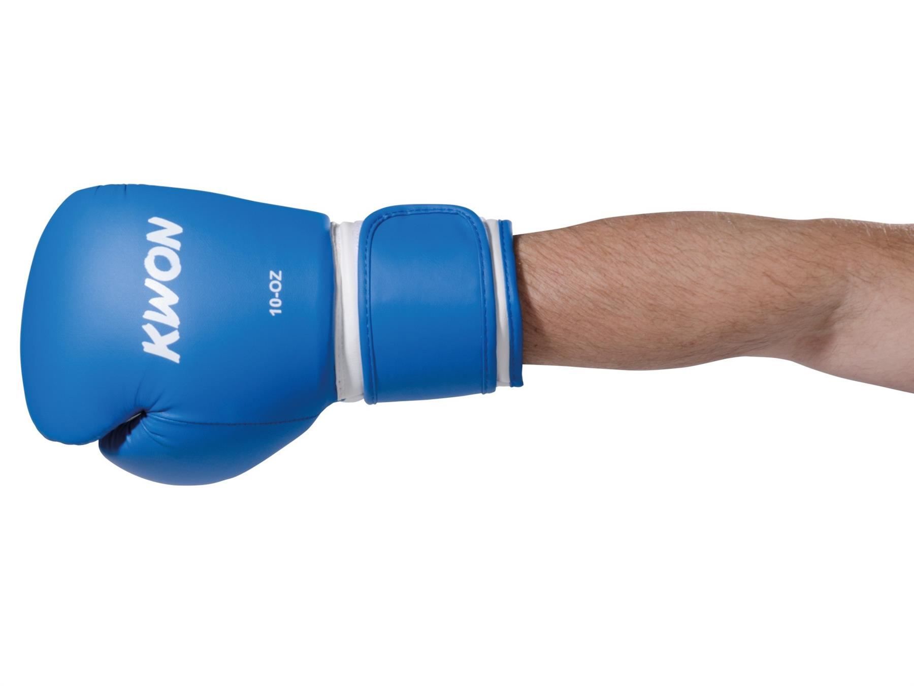 Guanti & manicotti: Fitness-Boxhandschuh Weiss/Blau – Nuovo e nell'imballaggio originale da Schliern b. Köniz venduto da TITANSport 5