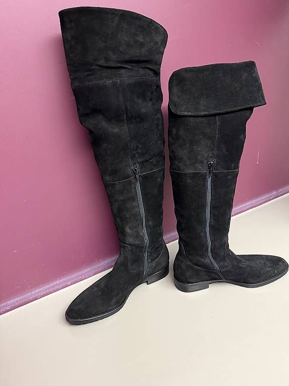 Scarpe da donna: Schwarze Overknee – Usato da Herisau venduto da nik_vb25