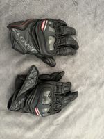 Motorradhandschuhe Clover Leder schwarz gebraucht