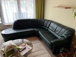 Sofa Ecksofa Leder