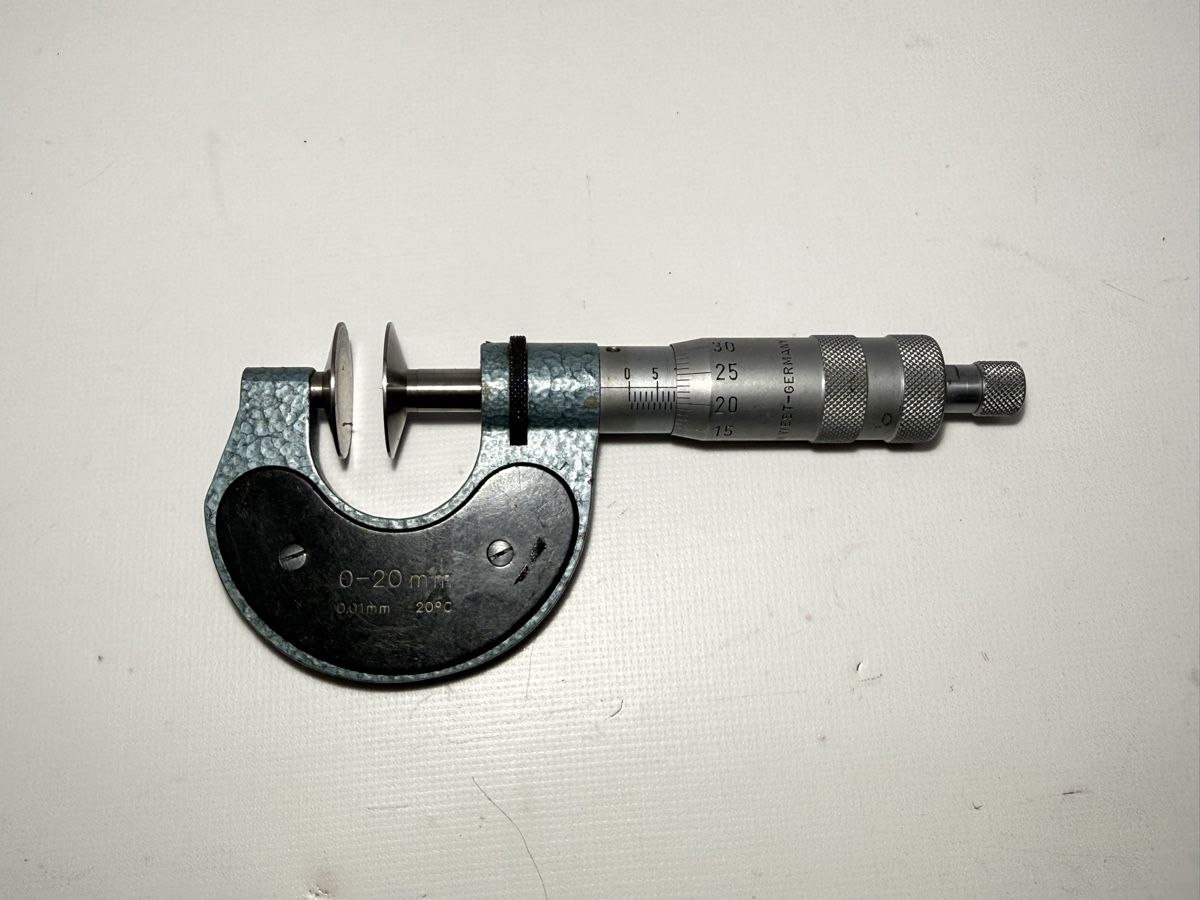 Misurare: Teller-Mikrometer Messbereich 0-20mm Zahnflankemikrometer – Usato da Boswil venduto da ABLagerBoswil 2