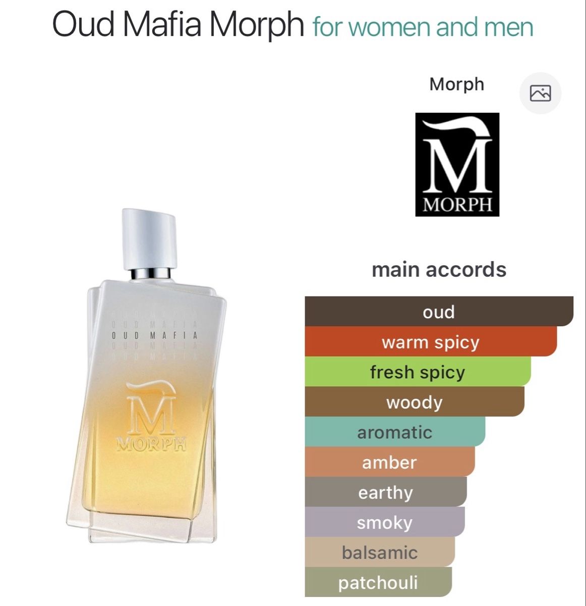 Parfum & Eau de Toilette: NICHE — EdP Oud Mafia — Morph (decant) – Neu (gemäss Beschreibung) aus Genève von StaceyH 1