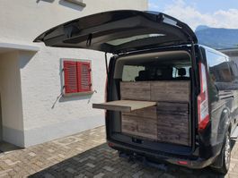 Camping / Bett Ausbau für Ford Tourneo Custom L2