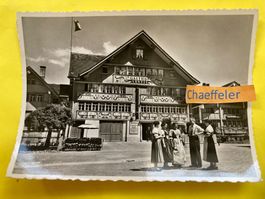 1961 Appenzell, Schweiz am Landsgemeindeplatz