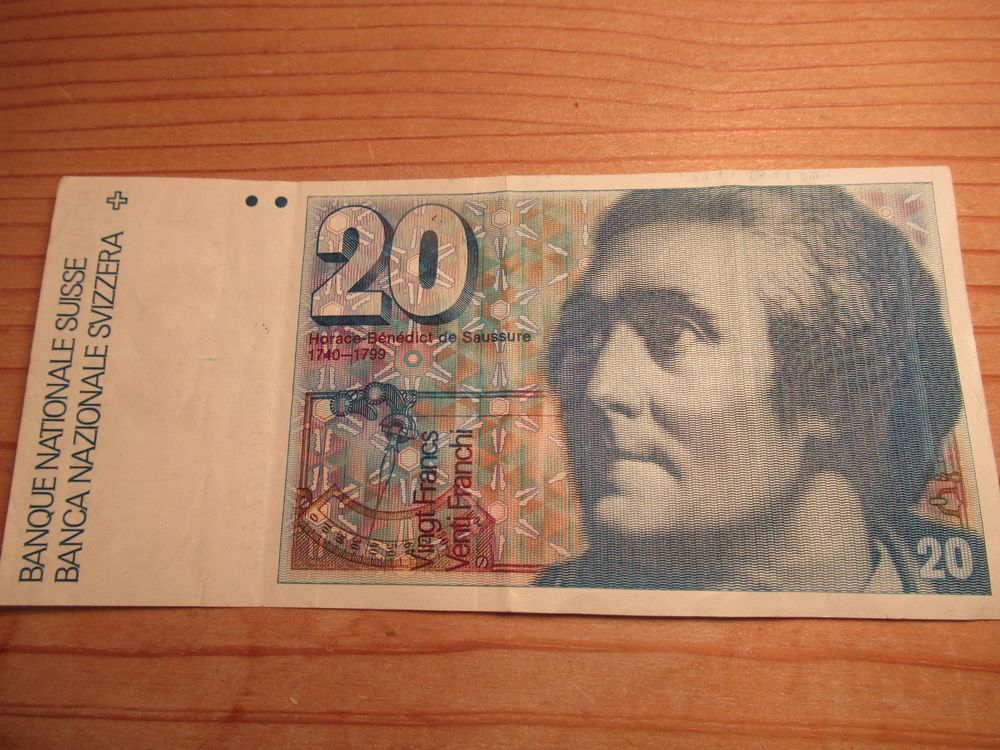 Banknote 20 Fr. | Kaufen auf Ricardo