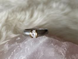 Ring matt Silber 925