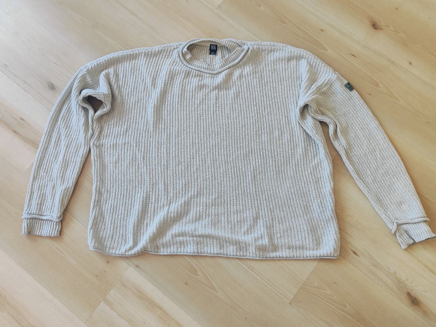 Maglioni & Felpe: Original BDG Strickpullover in Beige, Grösse L, unisex – Usato da Lichtensteig venduto da legasto08 2