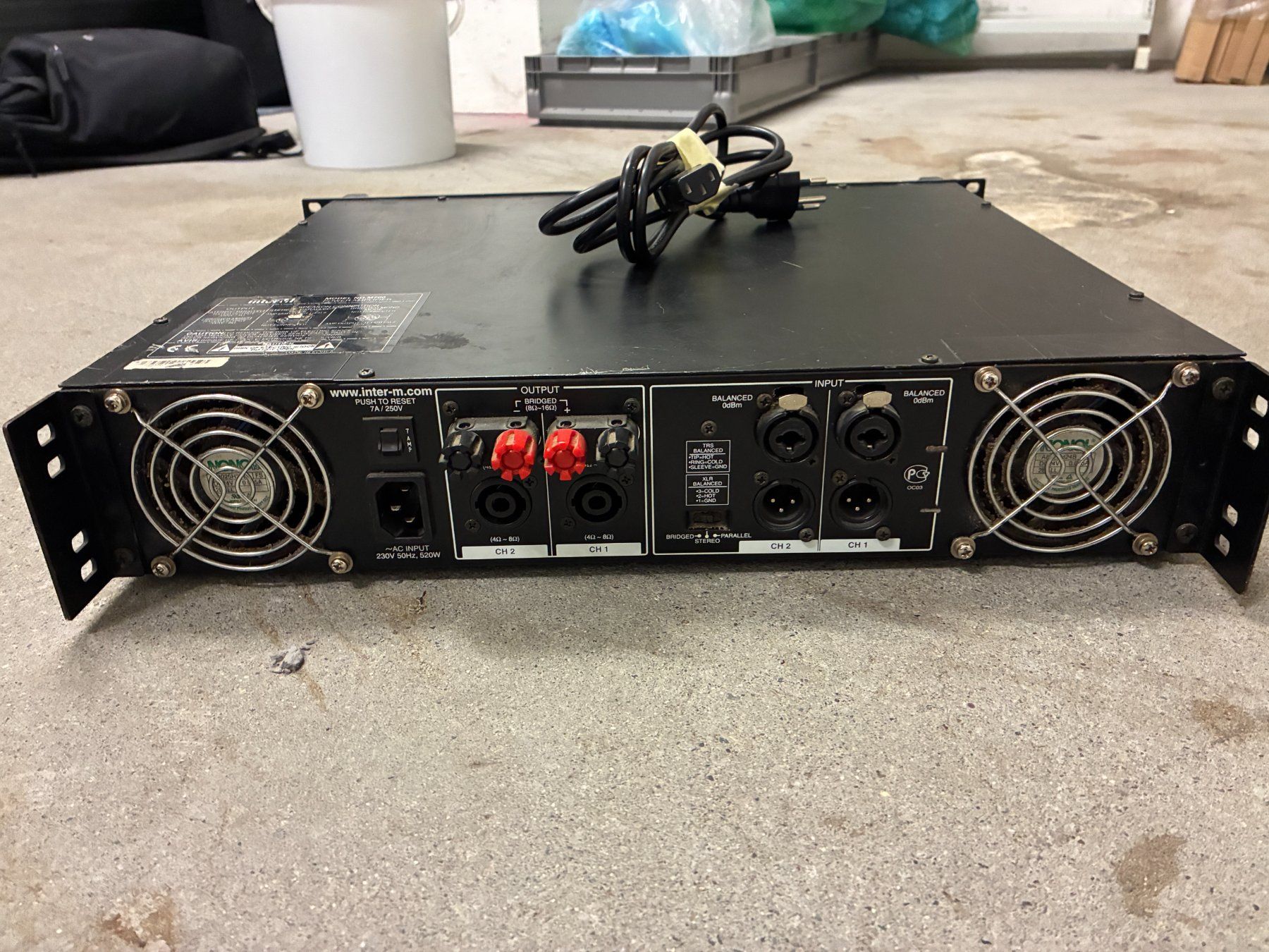 Amplificateurs: INTER-M M700 POWER AMPLIFIER – D'occasion à Schlieren par Wetter13 1