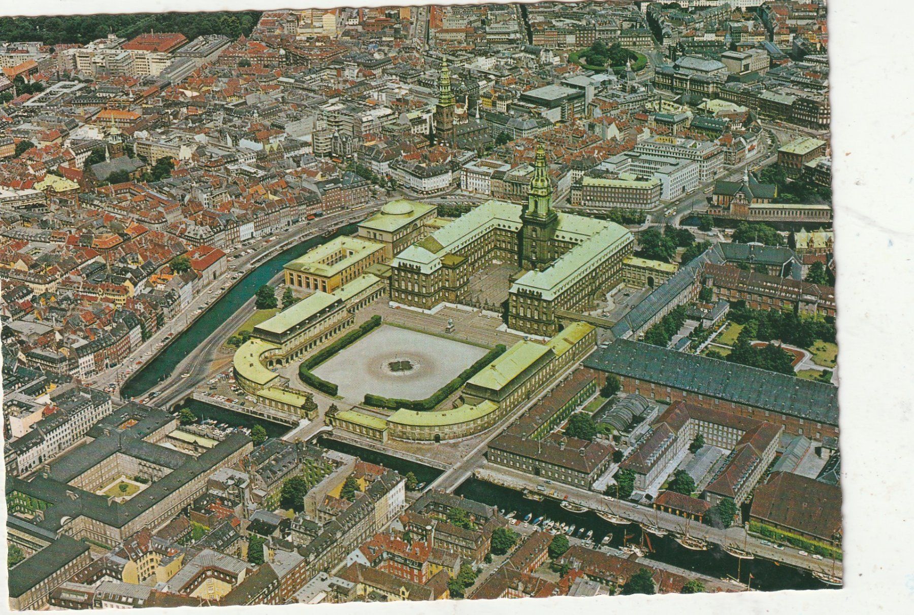 Cartes postales: Copenhagen Flugaufnahme – D'occasion à Lumbrein par made02