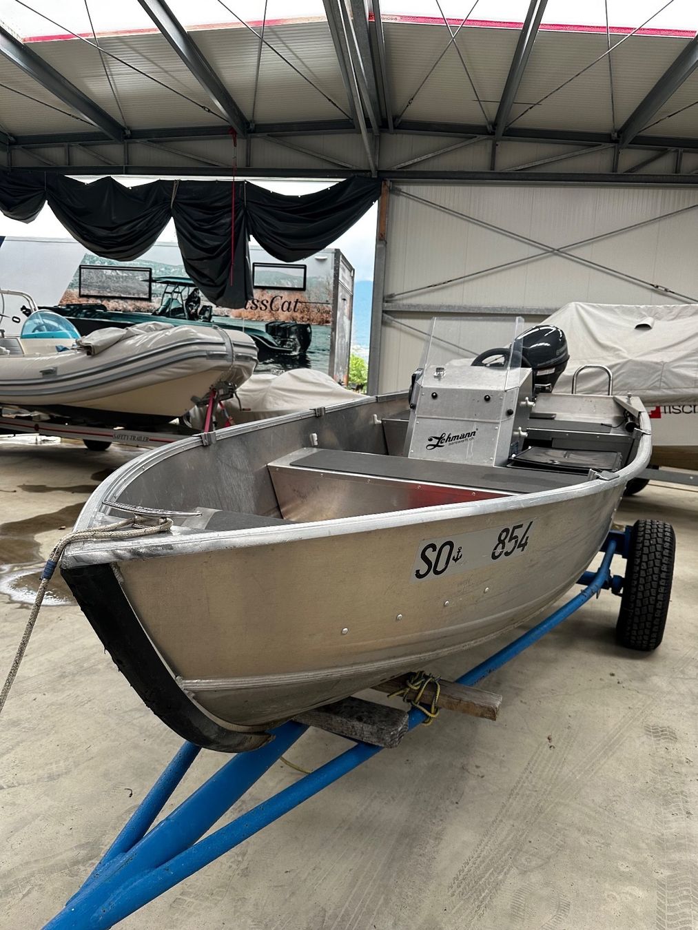 Buster Barche: Buster Mini mit 8ps Yamaha E-Start – Usato da Solothurn venduto da Eduka72
