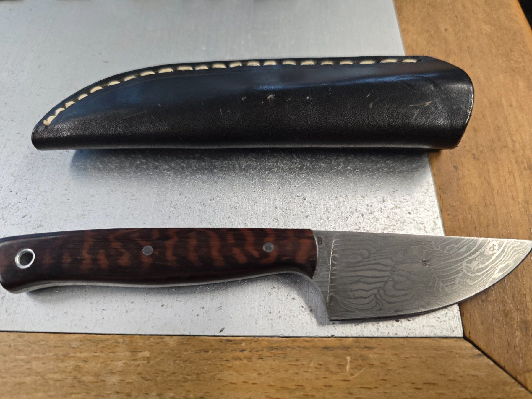 Accessori: Heidi Blacksmith Damastmesser – Usato da Ettingen venduto da 1025andreas