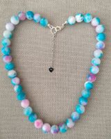 Wunderschöne Kette aus Multicolor Jade