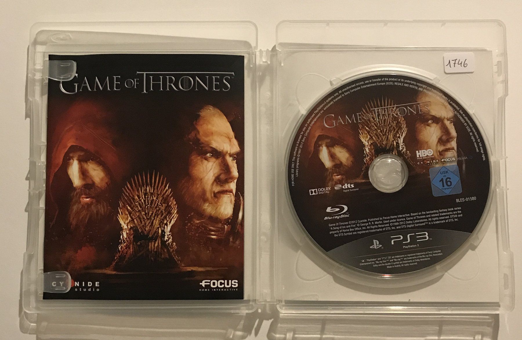 Giochi: PS3 - Game of Thrones – Usato da Allschwil venduto da Bullach 1